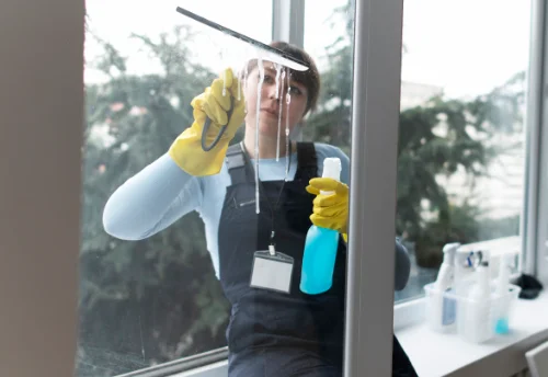 Nettoyage de vitres intérieures et extérieures à Uriménil